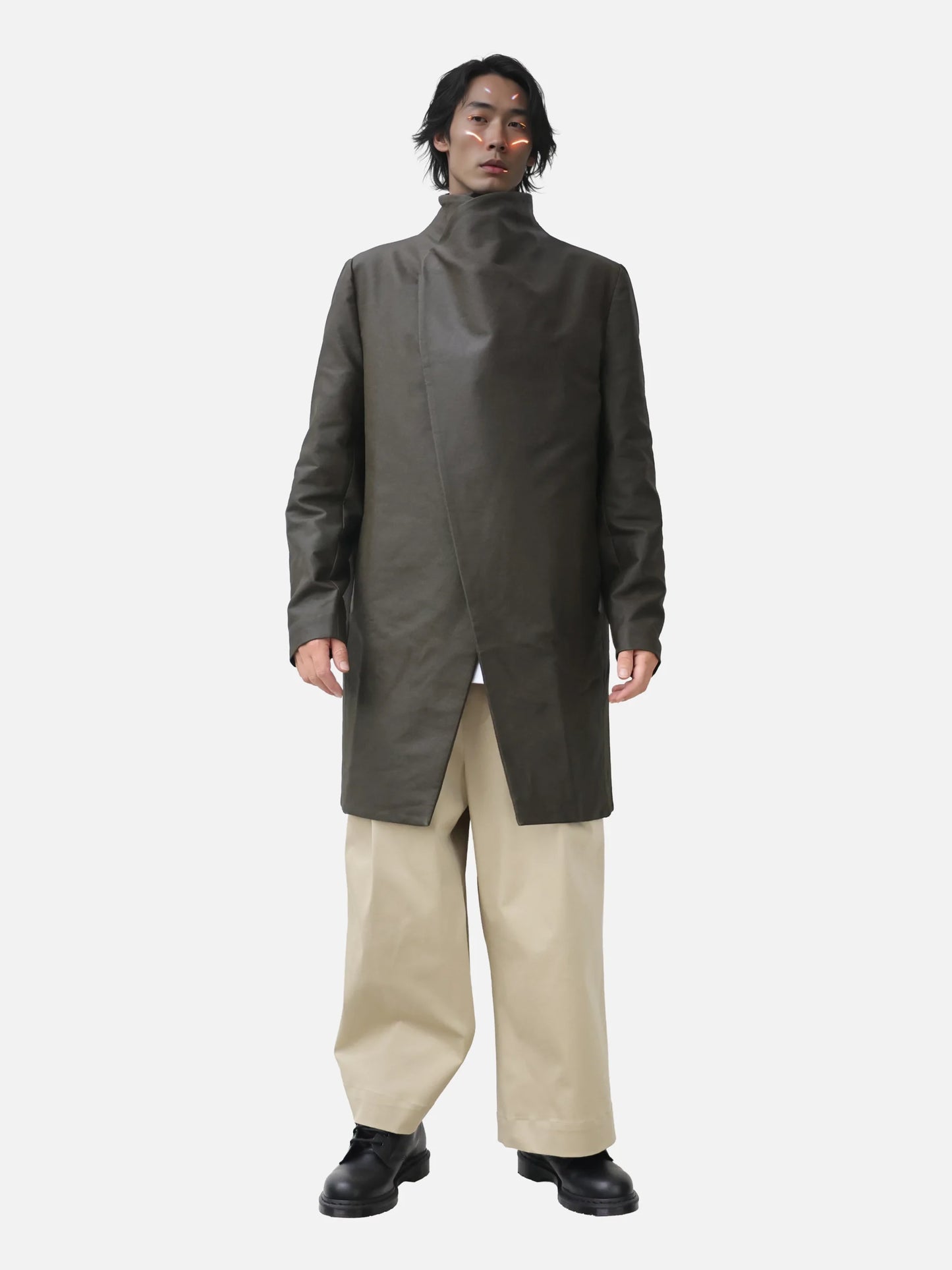 Manteau Koto - Waxed Army